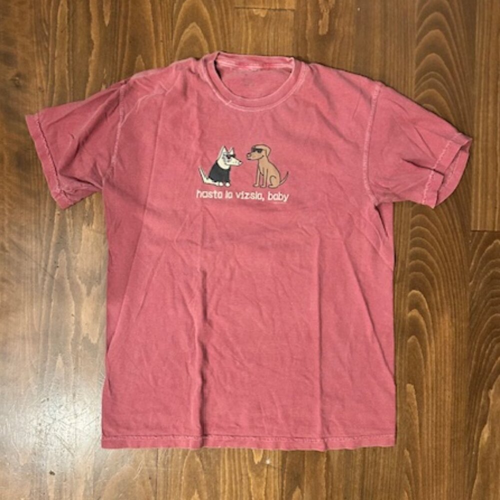 'Hasta la Vizsla, baby' t-shirt M
